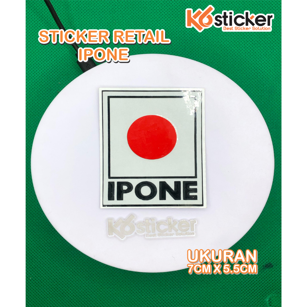 

Sticker Cutting Retail IPONE JEPANG