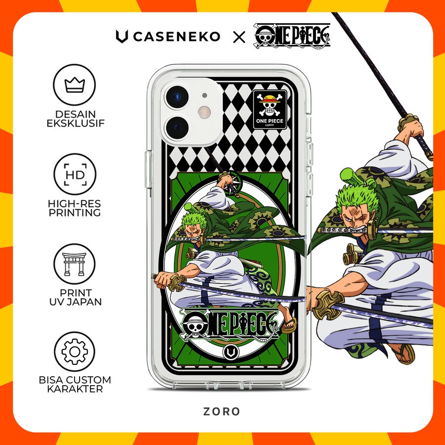 Custom Case Roronoa Zoro One Piece Casing HP 1
