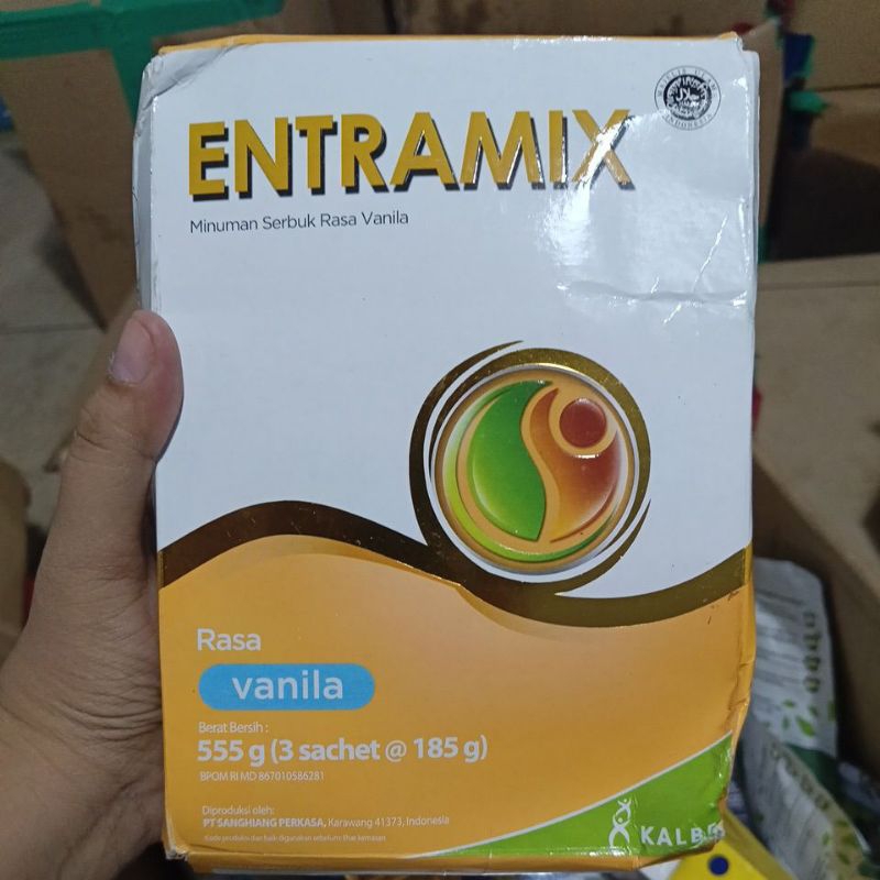

ENTRAMIX 555G (3 SACHET @185G) VANILA