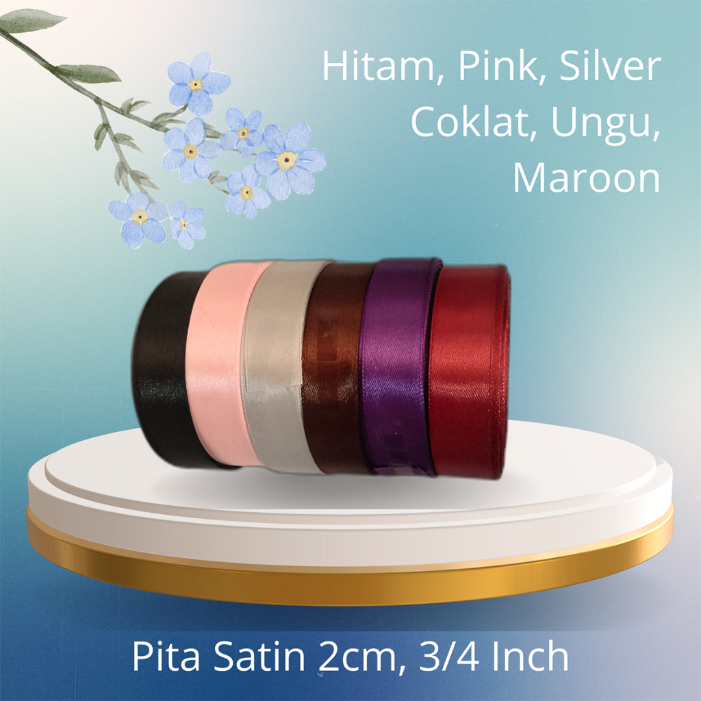 

PITA SATIN 2CM, 3/4 INCH 20 YARD