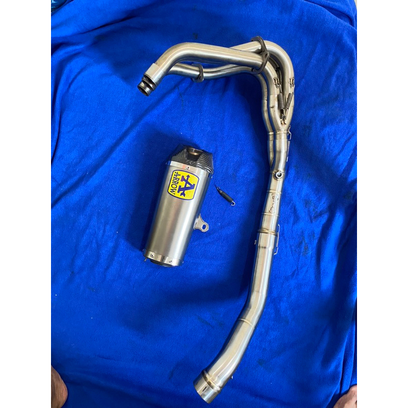 knalpot arrow works titanium fullsytsm zx25