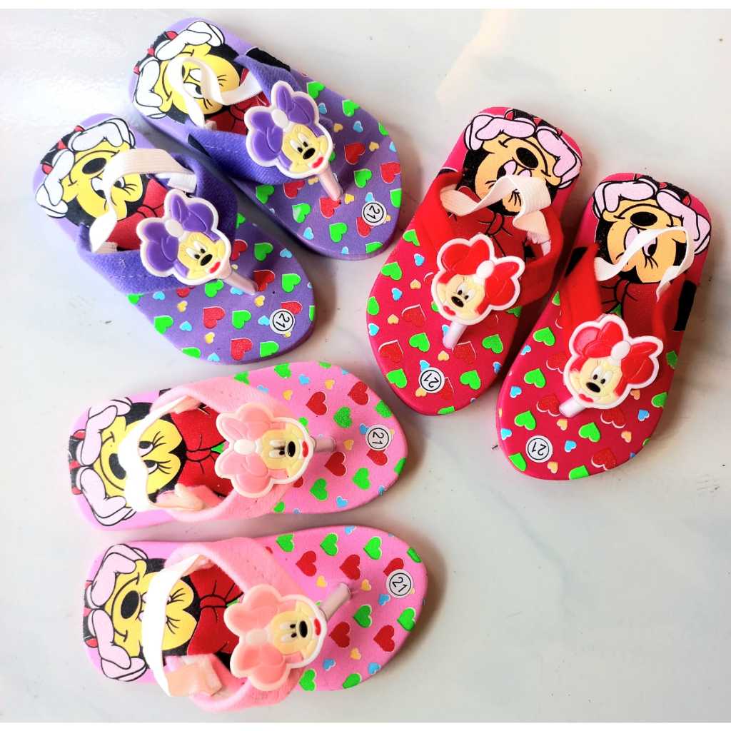 Sandal jepit BABY MIKEY tali belakang/