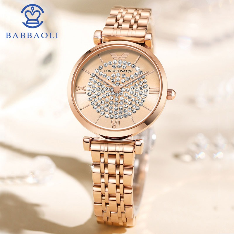 Mantian Xing Jam Tangan Wanita Waterproof babbaoli seri Longbo