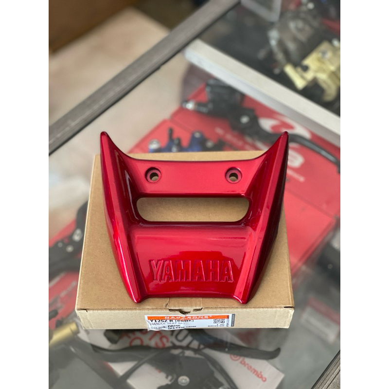 behel jok belakang yamaha 125z 125zr warna merah maroon-begel behel belakang 125z 125zr merah maroon