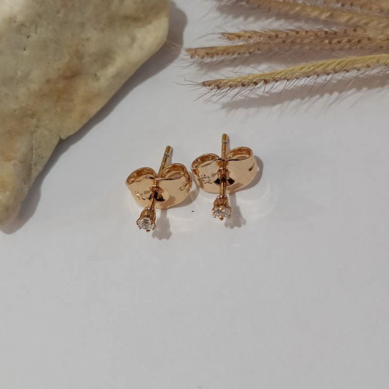 anting wanita polos kecil xuping anti gatal