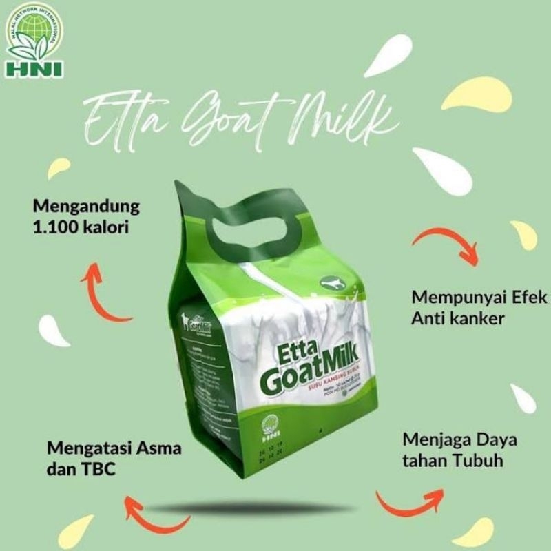 

ETTA GOAT MILK HNI hpai | Rasa Original