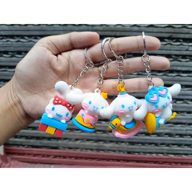 Gantungan Kunci Cinnamoroll / Gantungan Kunci Sanrio / Gantungan Kunci Karakter Cinnamoroll / Keycha