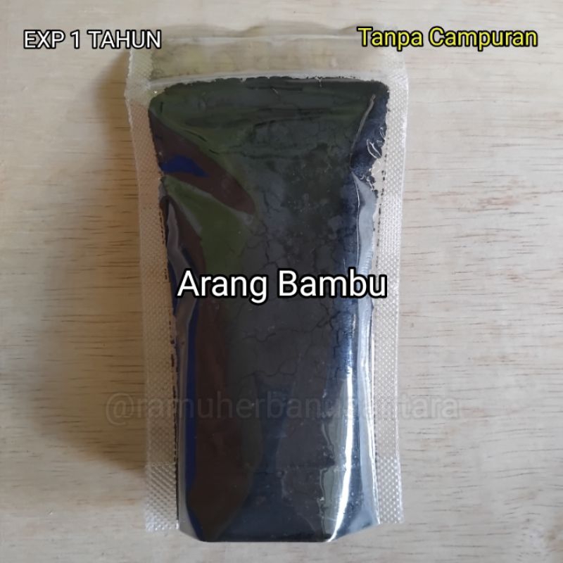 

Bubuk arang bambu aktif 100 gram
