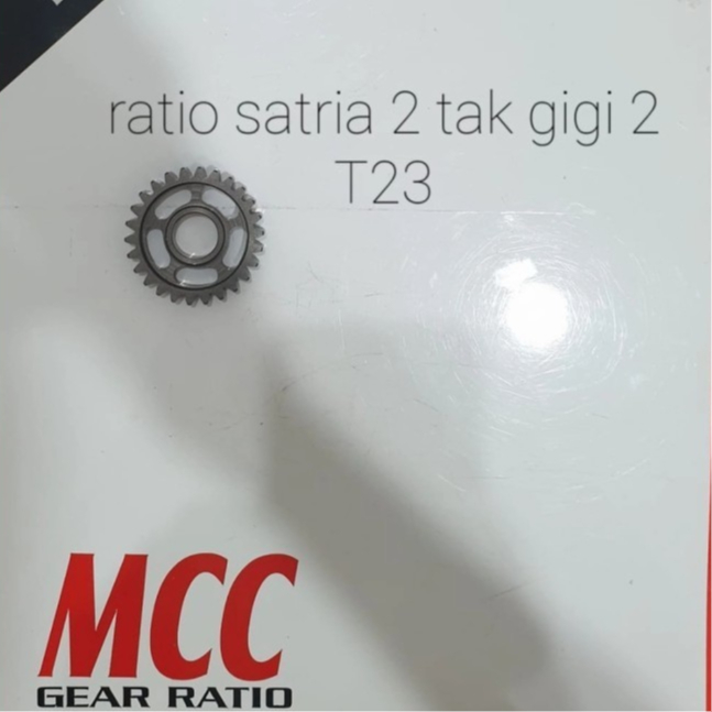 ratio satria 2 tak gigi 2 bancian