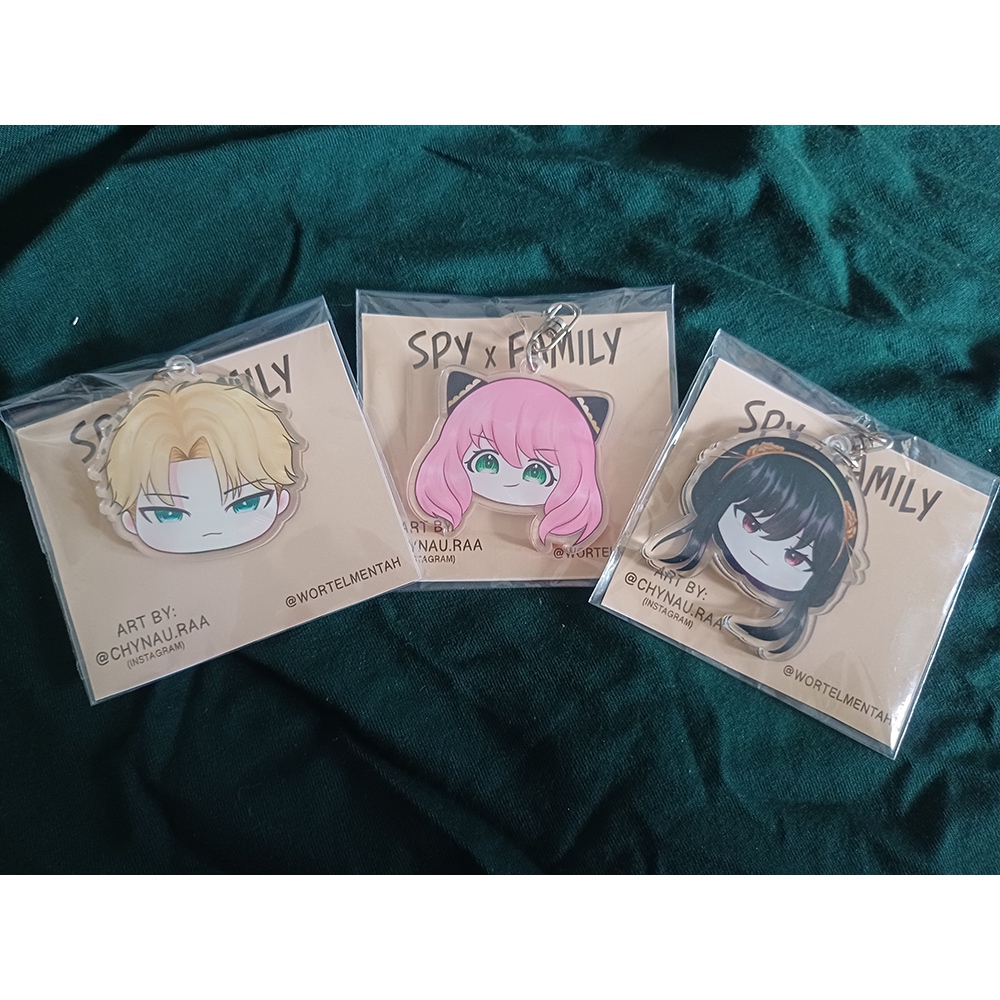 Gantungan Kunci Keychain Spy X Family