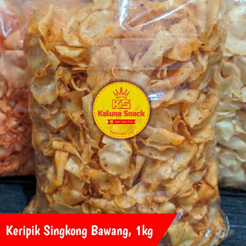 

Keripik Singkong BawangPedas 1kg