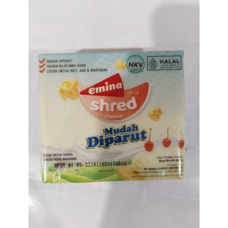 

emina shred cheese 250g