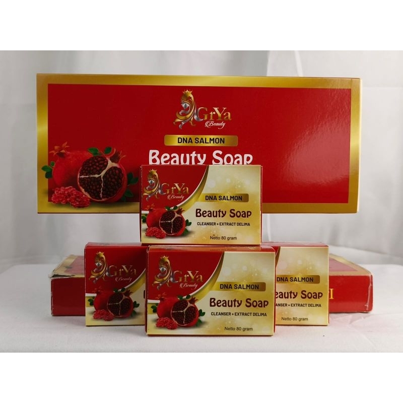 SABUN GRYA BEAUTY DNA SALMON SOAP