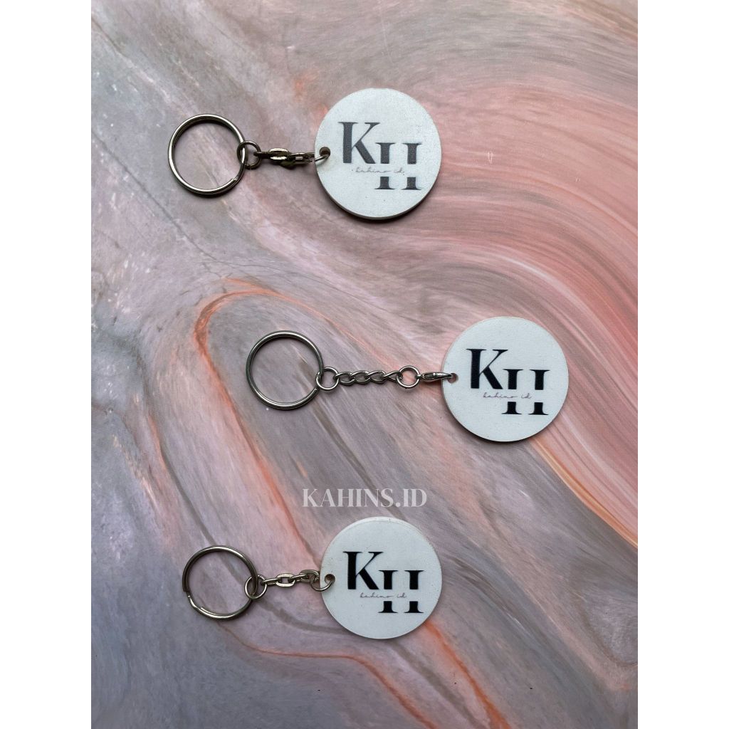 Gantungan Kunci / Gantungan Kunci Akrilik Custom / Keychain Custom / Keychain Logo Custom