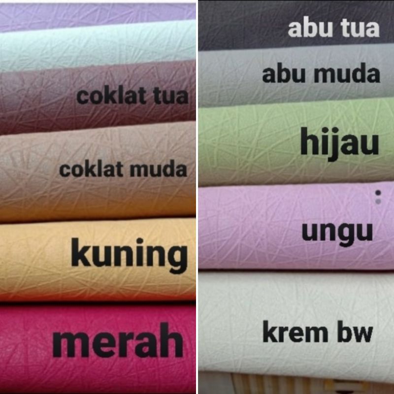 Kain gorden meteran bahan blackout glossy