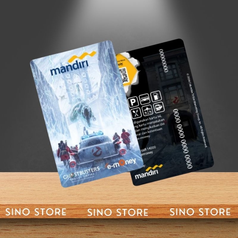 Mandiri e-Money edisi Film Ghostbuster - Poster