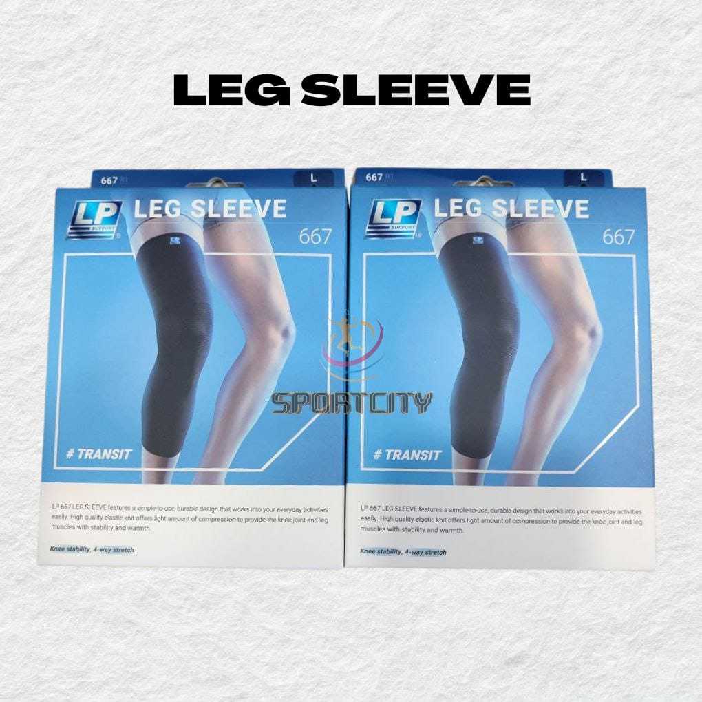 Knee LP Support Panjang Original Deker Lutut Engkel 667 Long