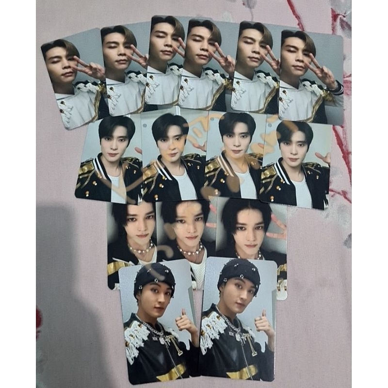 [READY STOCK] NCT 127 - Mark Taeyong Jaehyun Johnny-POB Photocard PC Benefit Album FACT CHECK Fansig