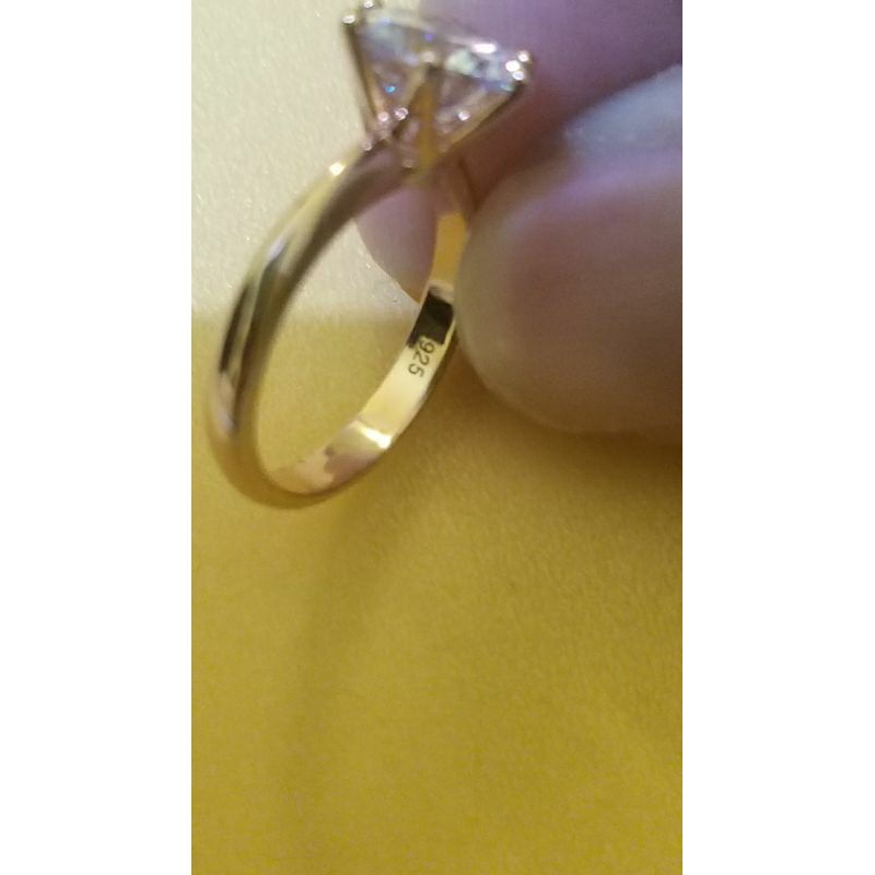 Cincin rose gold 1 carat diamond
