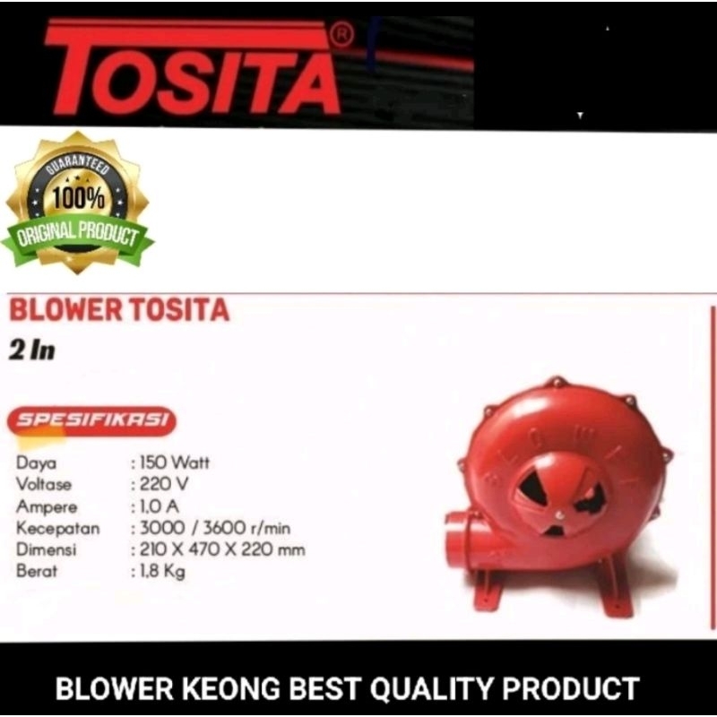 blower keong 2 inch