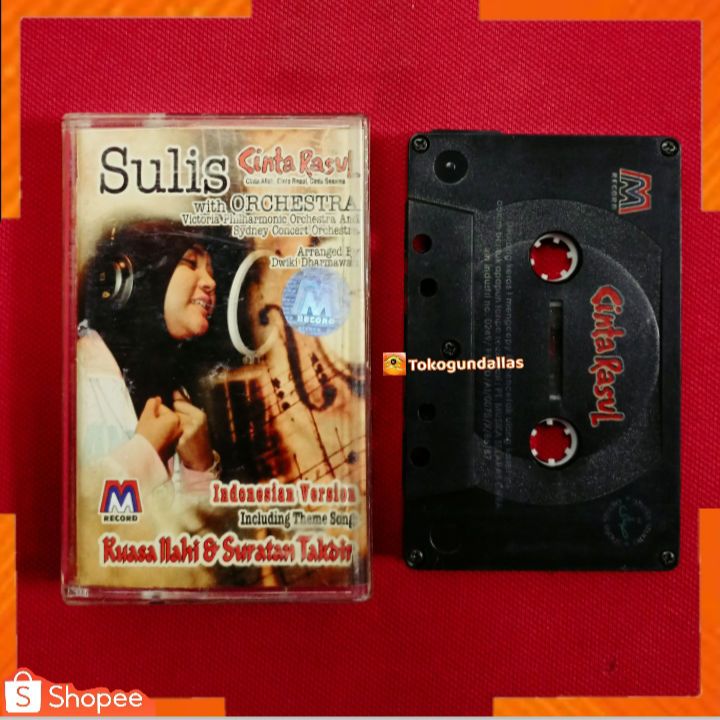 kaset pita / kaset album religi sulis / orkestra ost.kuasa ilahi