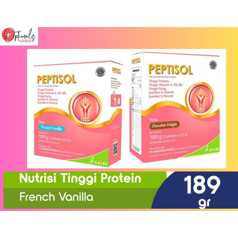 

PEPTISOL VANILA 189gr