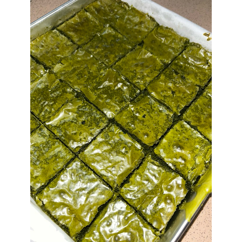

brownies matcha