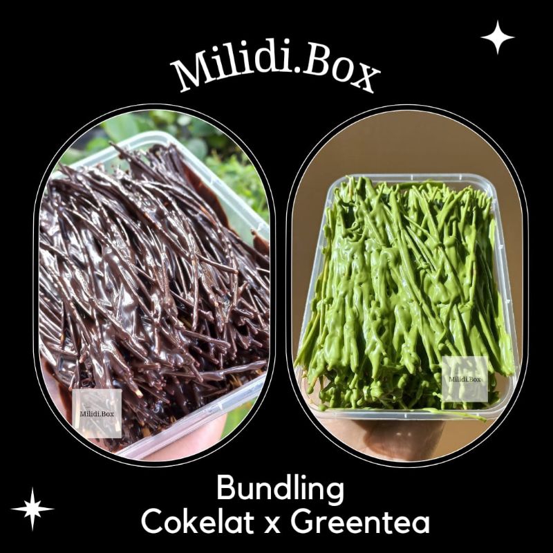 

Milidi_Box snack mie lidi lumer viral BUMBU BASAH Bundling E (COKELAT&GREENTEA) [PREMIUM] Best Seller