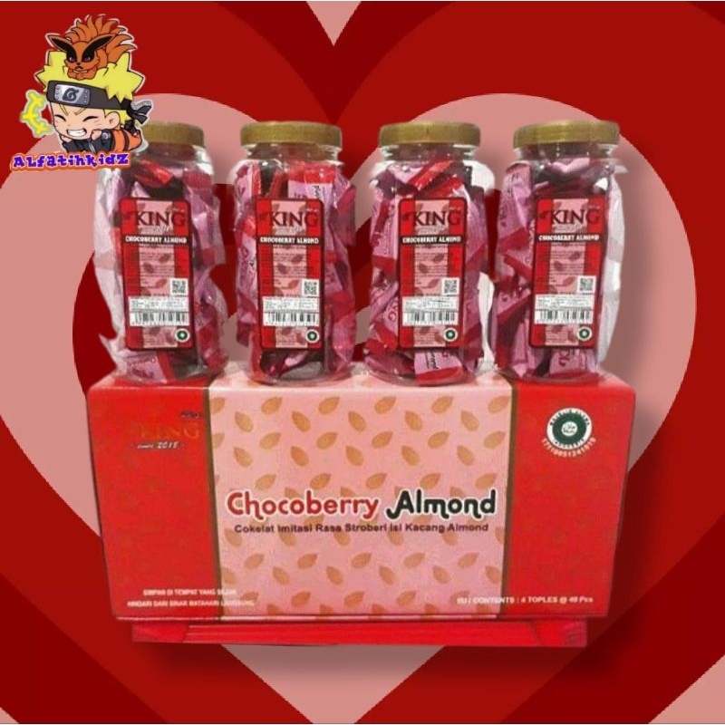 

d'King Chocoberry Almond isi 40 Pcs | 1 Toples