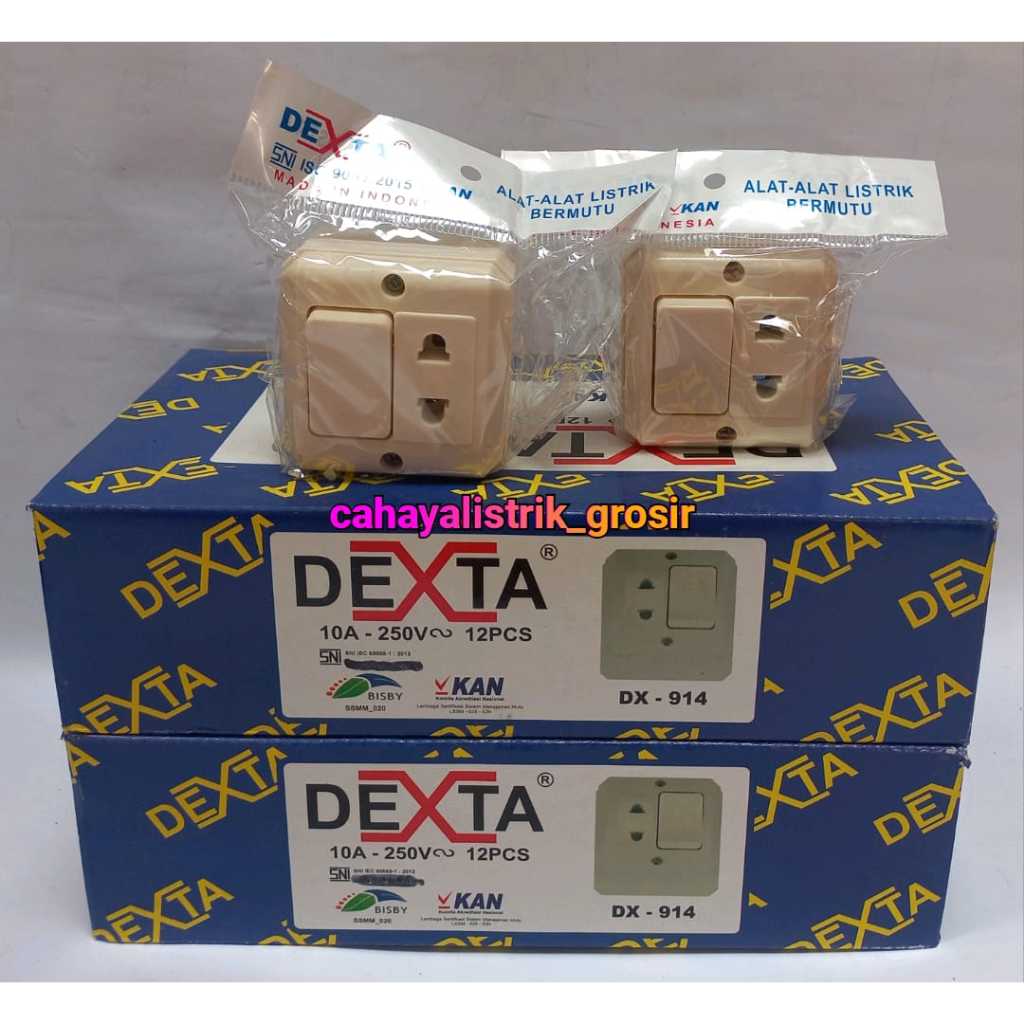 OB Saklar Engkel + Stop/ OB Dexta/ OB Tempel Murah, SNI