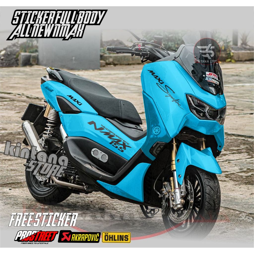 Decal Nmax 155 new Fullbody / Stiker Nmax Fullbody 155 New Motif polos