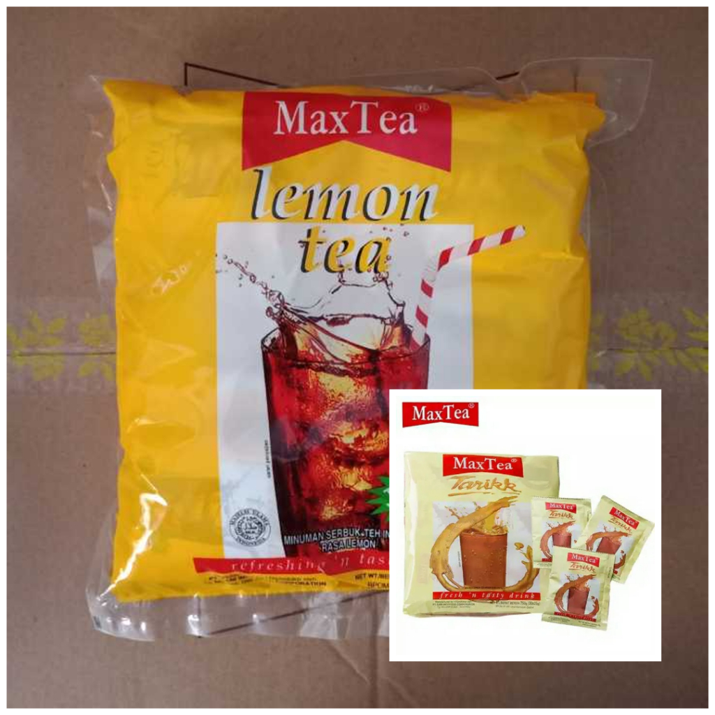 

MaxTea Minuman Bubuk Teh Lemon