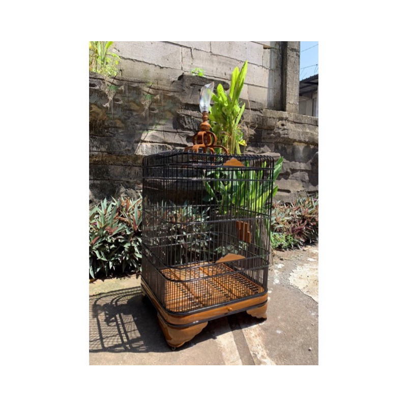 SANGKAR KOTAK NO 1 2 3 4 FULSET KANDANG BURUNG MURAI BATU MURAH 1 SET ANIS KACER  SANGKAR OVAL SANGK