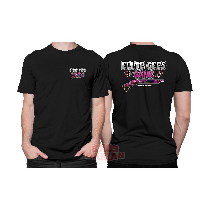 T-SHIRT KAOS ELITE CEES VERSI SG RAPPER FF