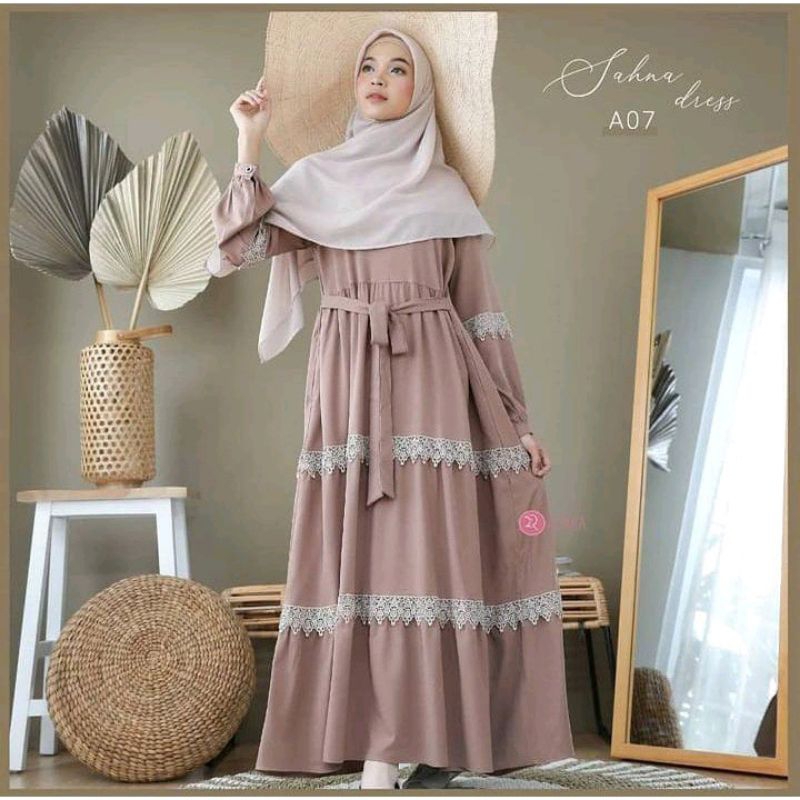 GAMIS HASNA DRESS JUMBO TERLARIS