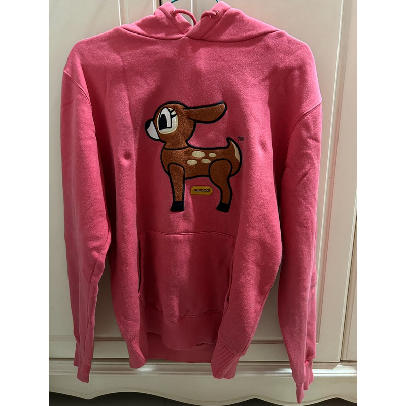 pancoat pink hoodie