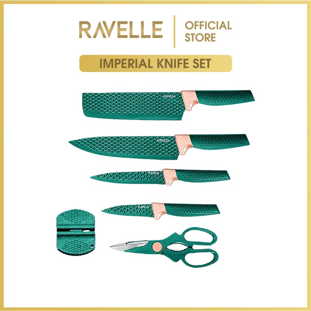 BIG SALE - PISAU RAVELLE PISAU SET RAVELLE Knife + Talenan