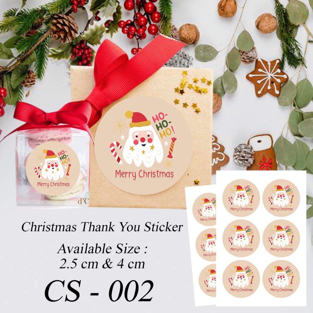 

135 PCS LABEL PRODUK / THANKYOU STICKER / STICKER THANK YOU MURAH SL 023