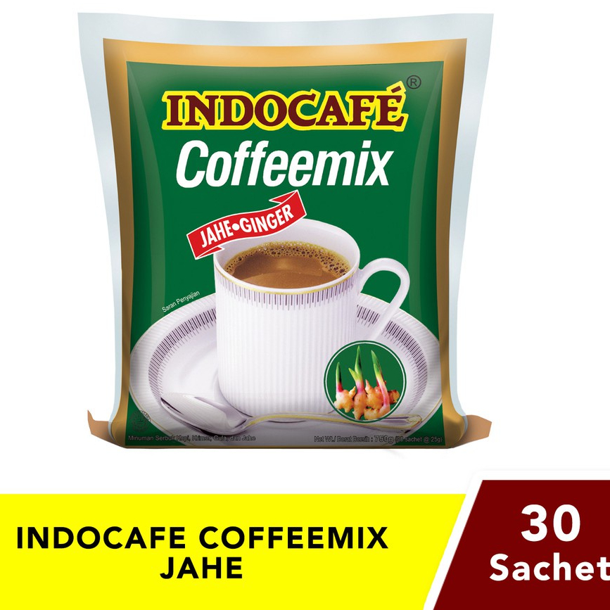 

Kopi Indocafe Coffeemix Jahe Ginger Kopi Jahe 30 sachet