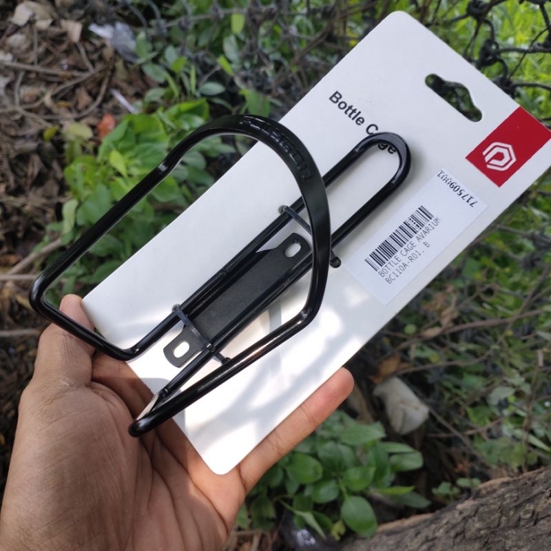 Holder tempat botol bidon sepeda polygon botle cage full alloy ringan