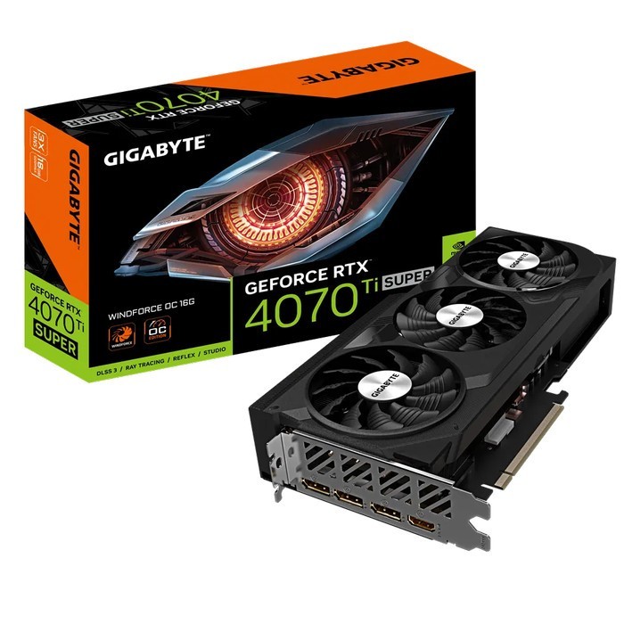 GIGABYTE GeForce RTX 4070 Ti SUPER 16GB WINDFORCE OC