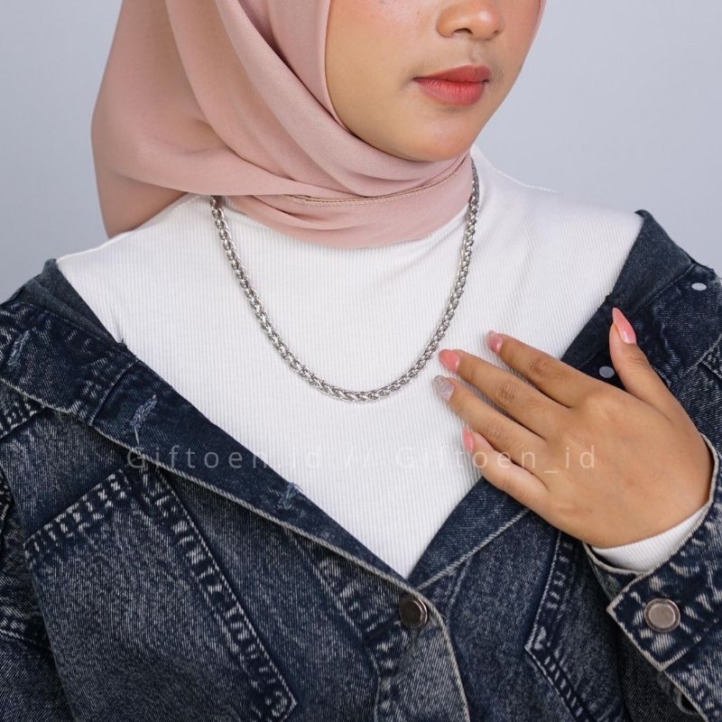 Rumy Necklace / Kalung Rantai Kecil Pria Wanita