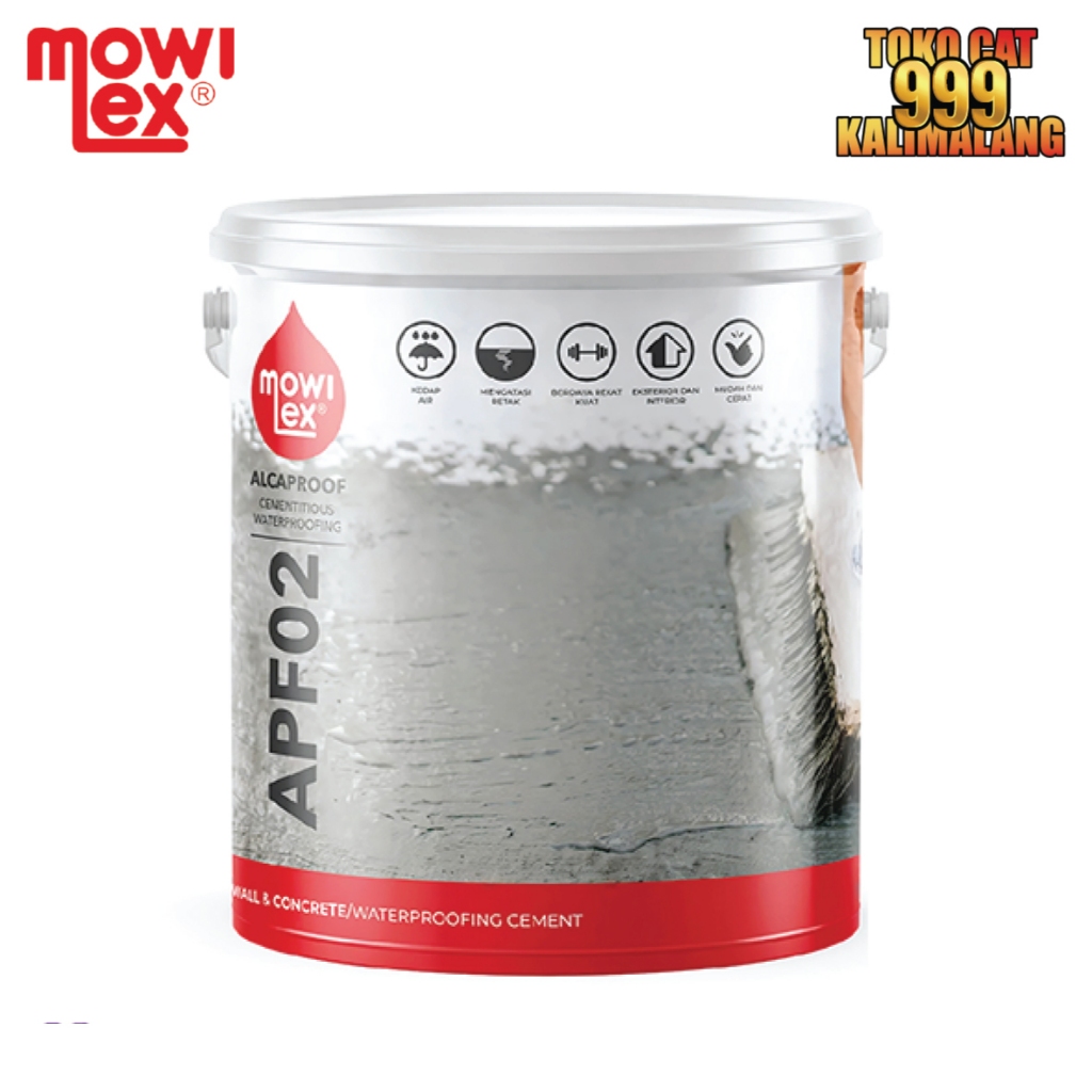 Semen Anti Bocor Mowilex Alcaproof Semen + Cairan Ukuran Galon