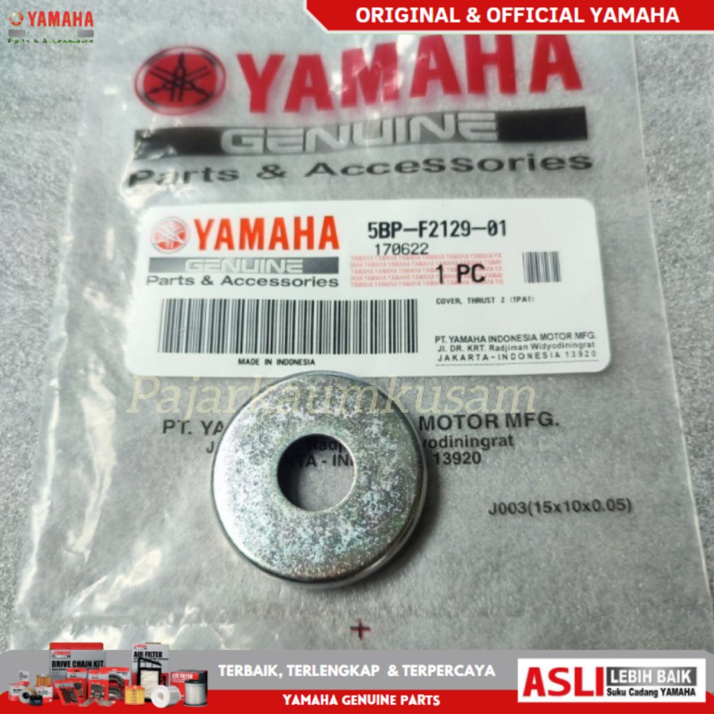RING MANGKOK TUTUP BOSH SWING ARM SCORPIO RX KING SCORPIO Z ORIGINAL 5BP-F2129-01 COVER THRUST 2