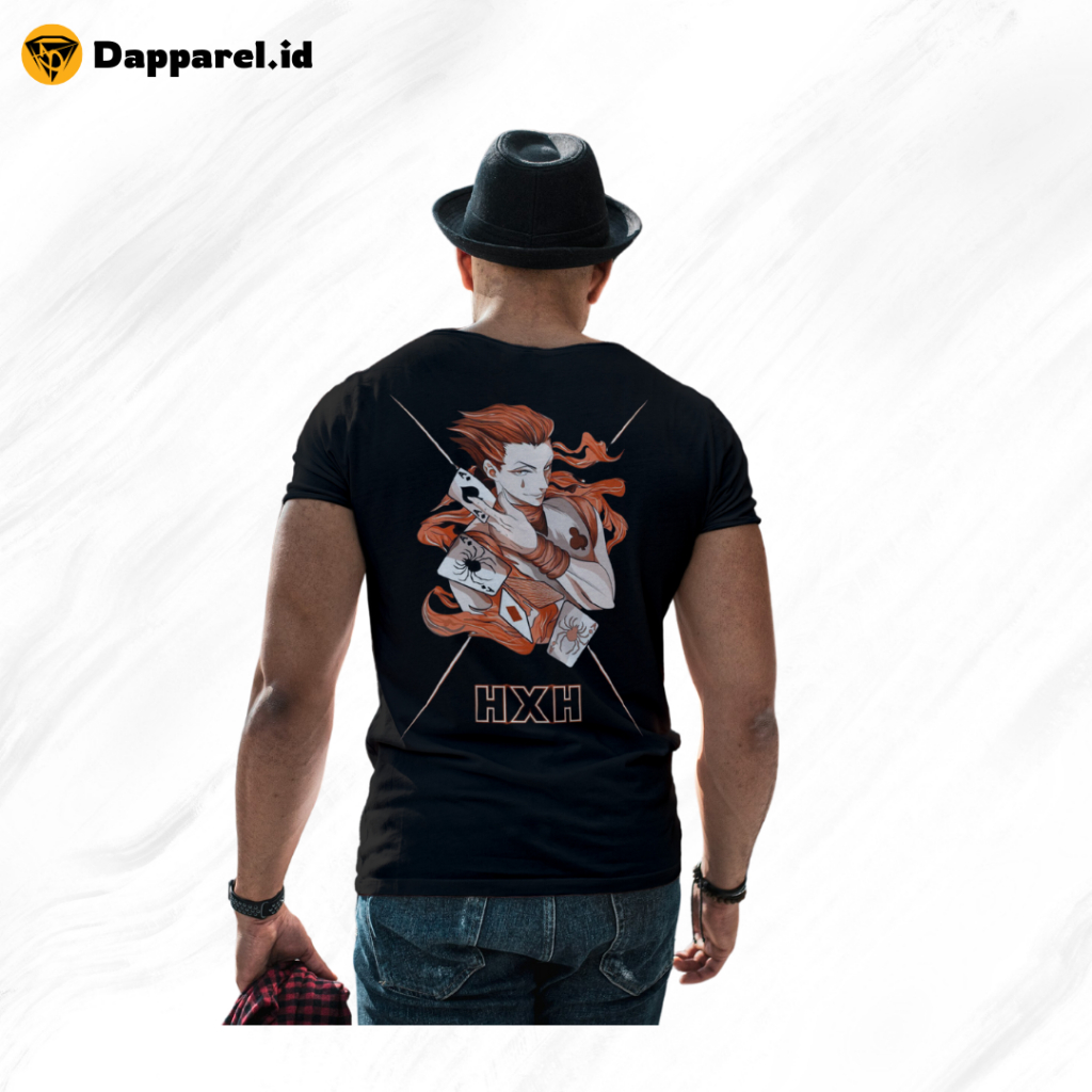 Dapparel T-shirt | Kaos Anime HUNTER X HUNTER HISOKA