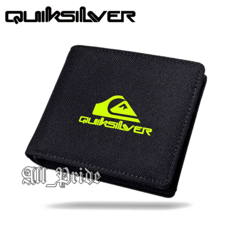 Dompet Canvas Distro Premium/Dompet Kanvas Lipat Murah Fashion Pria Wanita Outdoor/QUIKSILVER