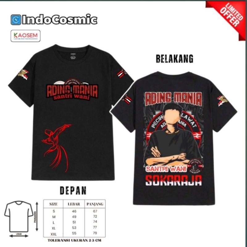 Kaos syekermania / kaos habib syech / syekermania Bojonegoro / kaos mafia sholawat/ kaos sabilu taub