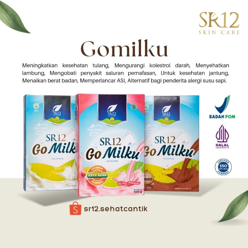 

GoMilku SR12 Halal Susu Kambing Etawa Premium Meningkatkan Kesehatan Imun Aman Bumil Busui