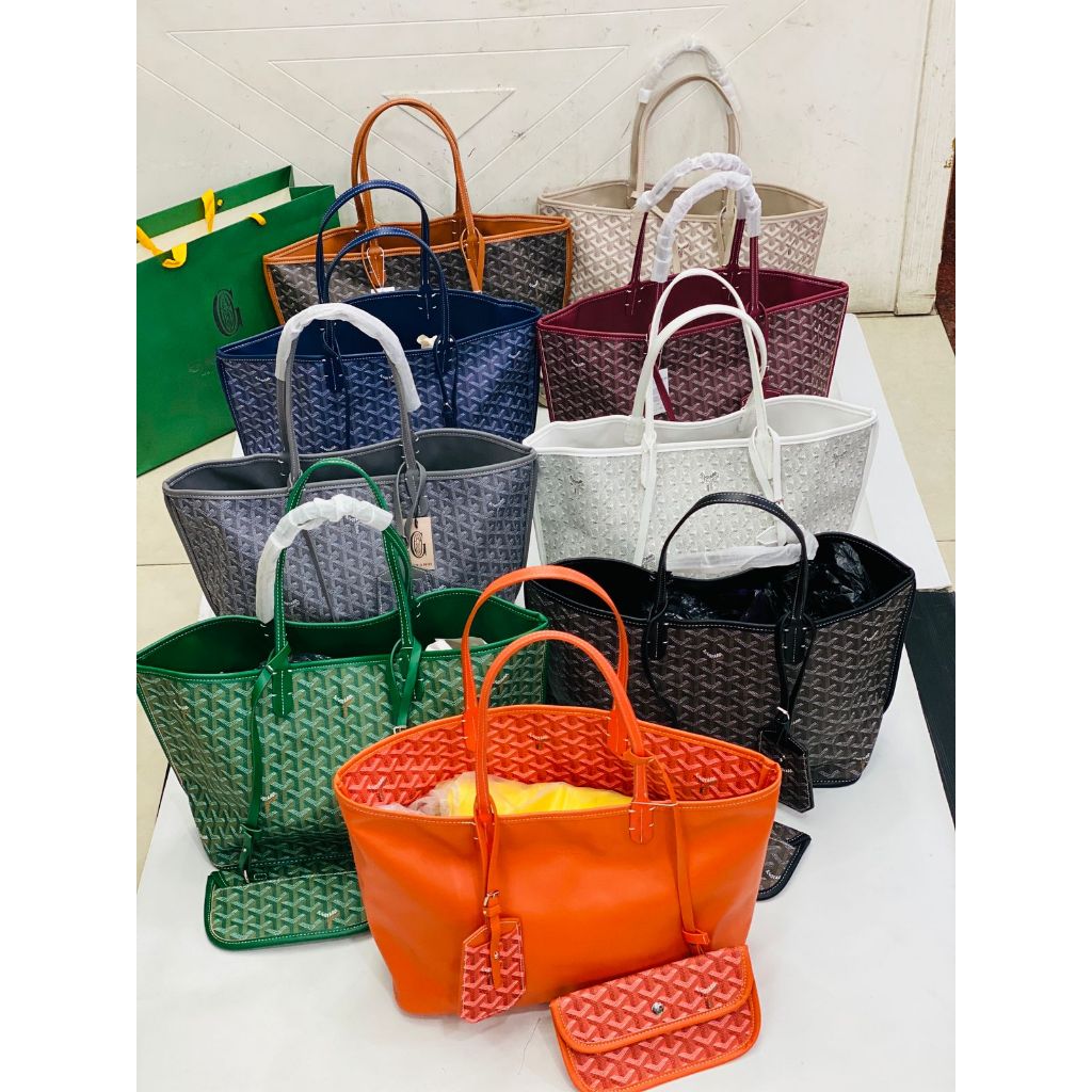 Tas Wanita Goyard Anjou Size Medium Tote Mini Set Pouch Semprem