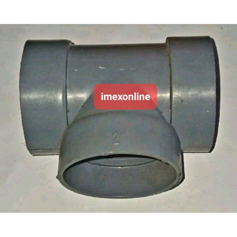 Sambungan Pipa TEE PVC 2 1/2 inch - BAHARI